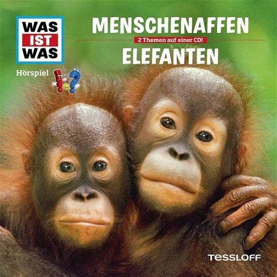 Cover for Was Ist Was · Folge 33: Menschenaffen / Elefanten (CD) (2014)