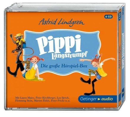 Pippi Langstrumpf. Die Große Hörspielbox - Astrid Lindgren - Muziek - OETINGER A - 9783837309331 - 25 januari 2016