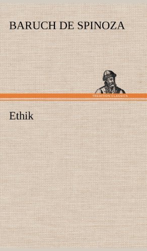 Cover for Baruch De Spinoza · Ethik (Hardcover Book) [German edition] (2012)