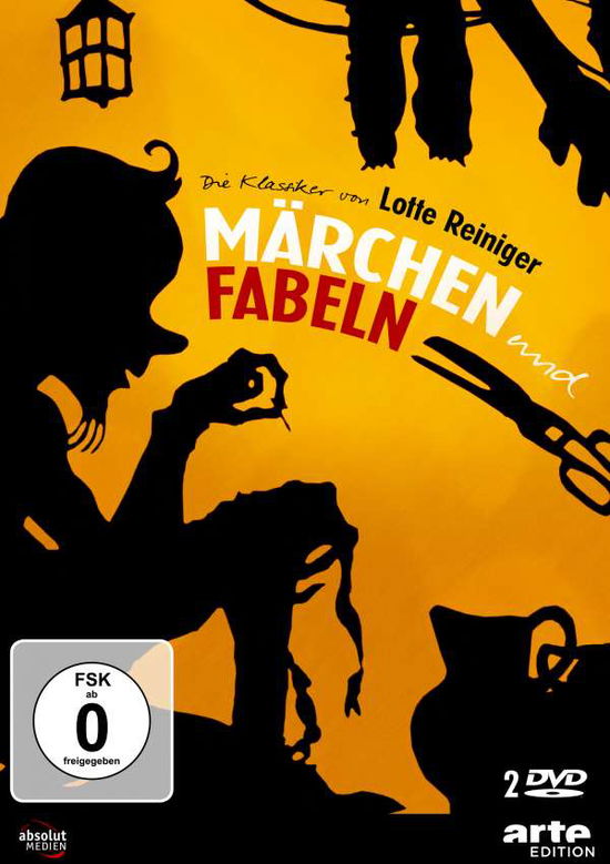 Cover for Lotte Reiniger · Lotte Reinigers Märchen &amp; Fabeln (Sonderausgabe) (DVD) (2019)