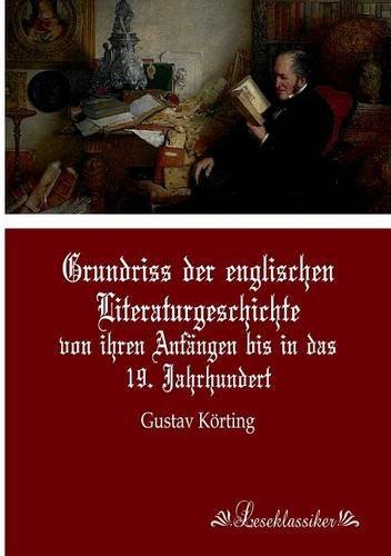 Cover for Gustav Korting · Grundriss Der Englischen Literaturgeschichte (Pocketbok) [German edition] (2013)