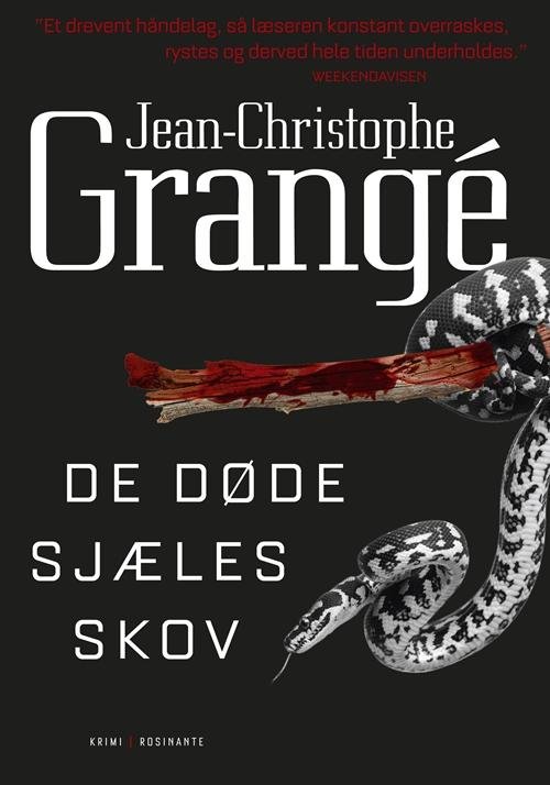 Cover for Jean-Christophe Grangé · De døde sjæles skov (Paperback Book) [2.º edición] [Paperback] (2013)