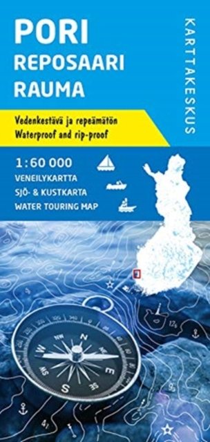 Cover for Pori Reposaari Rauma - Water touring map (Kartor) (2018)