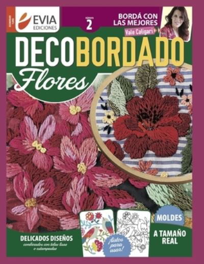 Cover for Evia Ediciones · Decobordado 2: flores - Decobordado (Paperback Book) (2021)