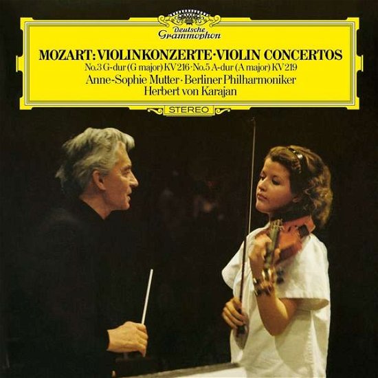 Mozart: Violin Concertos 3 & 5 - Anne-sophie Mutter, Berliner Philharmoniker, Herbert Von Karajan - Muziek - DEUTSCHE GRAMMOPHON - 0028947963332 - 7 oktober 2016