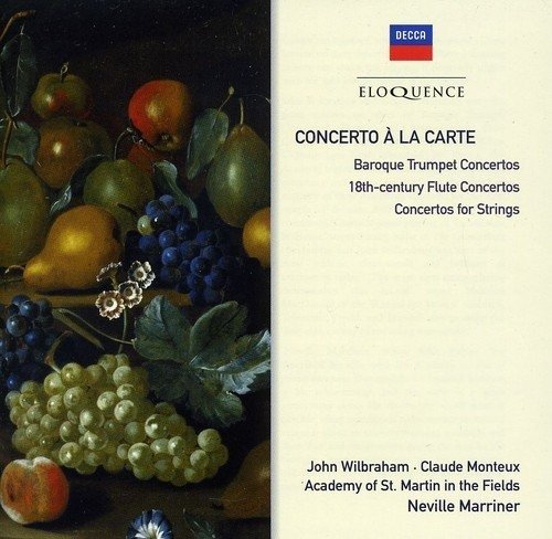 Cover for Neville Marriner · CONCERTO A LA CARTE - Telemann, Gabrieli, Handel, Vivaldi (CD) (2011)