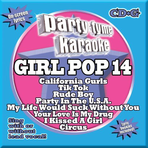 Cover for Party Tyme Karaoke: Girl Pop 14 (CD) (2010)