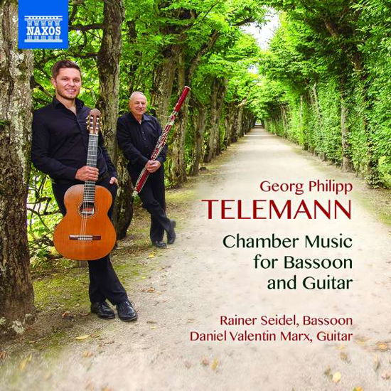 Cover for Telemann / Seidel / Marx · Sonatas for Bassoon &amp; Guitar (CD) (2022)