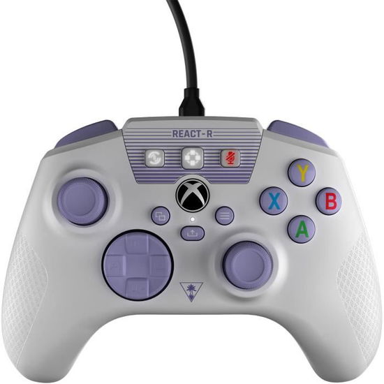 Cover for Turtle Beach React-r Wired Controller · Turtle Beach ReactR Controller PurpleWhite Xbox Series X (TILBEHØR)