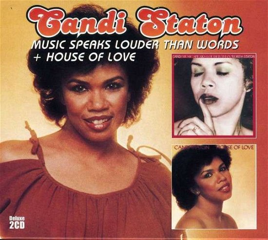 Cover for Candi Staton · Music Speaks Louder Than Words+house of Love (CD) (2013)