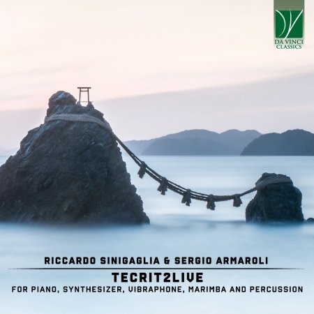 Cover for Tecrit · Armaroli, Sinigaglia: Tecrit2live, For Piano, Synthesizer, Vibraphone, Marimba (CD) (2021)