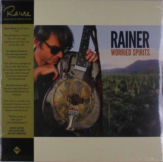 Cover for Ptacek Rainer · Worried Spirits (Yellow Vinyl) (LP) [Coloured edition] (2017)