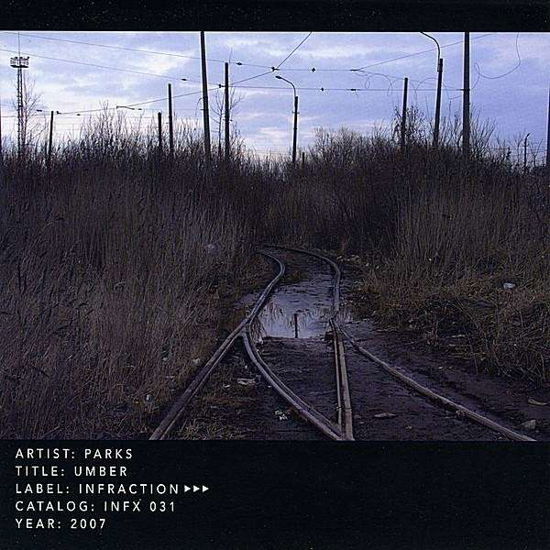 Cover for Parks · Umber (CD) (2008)