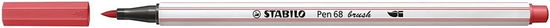 STABILO Pen 68 Brush 47 - Roestig Rood - Stabilo - Merchandise -  - 4006381578332 - 