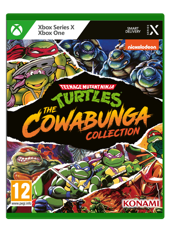 Cover for Konami · Teenage Mutant Ninja Turtles Cowabunga Collection compatible with Xbox One Xbox X (Legetøj) (2019)