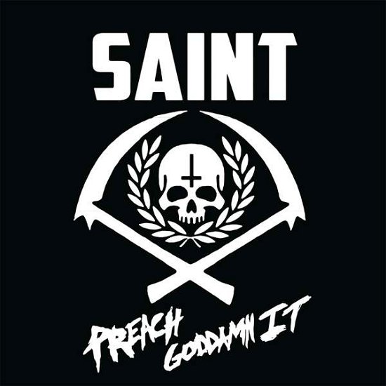 Cover for Saint (Christopher Webster) · Preach Goddamn It (LP) (2020)