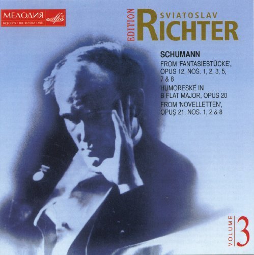 Cover for Robert Schumann · Sviatoslav Richter Edition. Vo (CD) [Digipak] (2013)