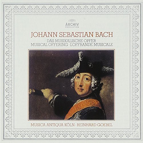 Cover for Musica Antiqua Koln · Bach: Musikalisches Opfer (CD) [Japan Import edition] (2022)