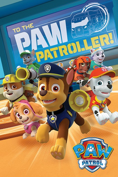 Cover for Paw Patrol · Paw Patrol: To The Paw Patroller (Poster 61X91,5 Cm) (MERCH)