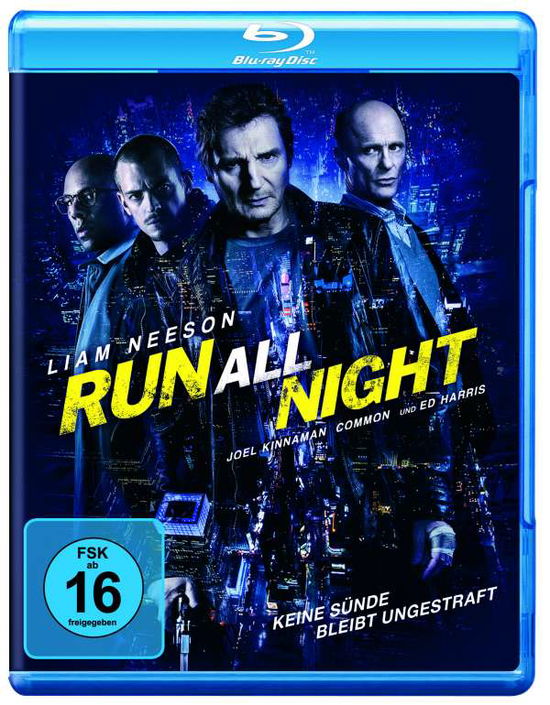 Cover for Liam Neeson,joel Kinnaman,vincent Donofrio · Run All Night (Blu-ray) (2015)