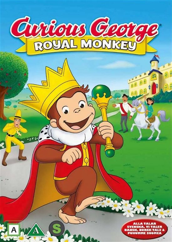 Cover for Curious George · Curious George: Royal Monkey Dvd (DVD) (2019)