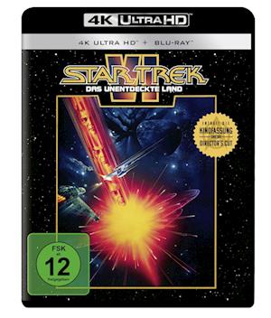 William Shatner,leonard Nimoy,nichelle Nichols · Star Trek Vi-das Unentdeckte Land (4K Ultra HD) (2022)