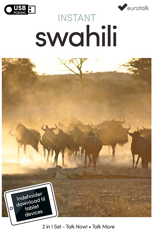 Cover for EuroTalk · Instant: Swahili begynder- og parlørkursus USB &amp; download (CD-ROM) (2016)