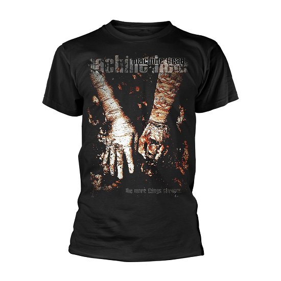 Cover for Machine Head · Machine Head Unisex T-Shirt: The More Things Change (T-shirt) [size S] [Black - Unisex edition] (2019)