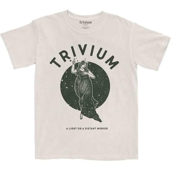 Trivium Unisex T-Shirt: Moon Goddess - Trivium - Fanituote -  - 5056368665332 - 