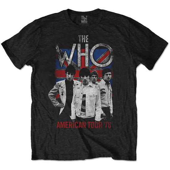 The Who Unisex T-Shirt: American Tour '79 (Black) (Eco-Friendly) - The Who - Merchandise -  - 5056368681332 - July 3, 2021