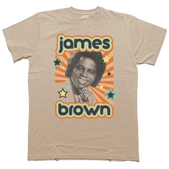 Cover for James Brown · James Brown Unisex T-Shirt: Stars (T-shirt) [size S]