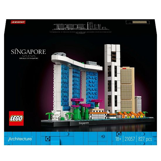 Cover for Lego · 21057 - Architecture Singapore Model Building Set (Legetøj)