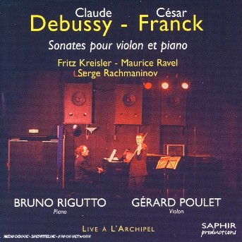 Cover for Debussy Claude · Sonata Per Violino E Pianoforte (CD) (2007)