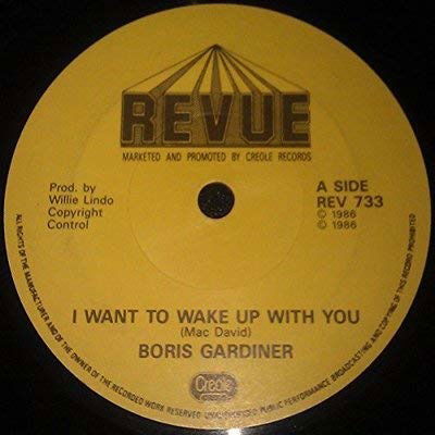 Cover for Boris Gardiner  · I Want To Wake Up With You (VINYL)