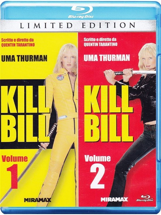 Kill Bill V.01 + Kill Bill V.02 - Quentin Tarantino - Movies - EAGLE - 8031179940332 - 