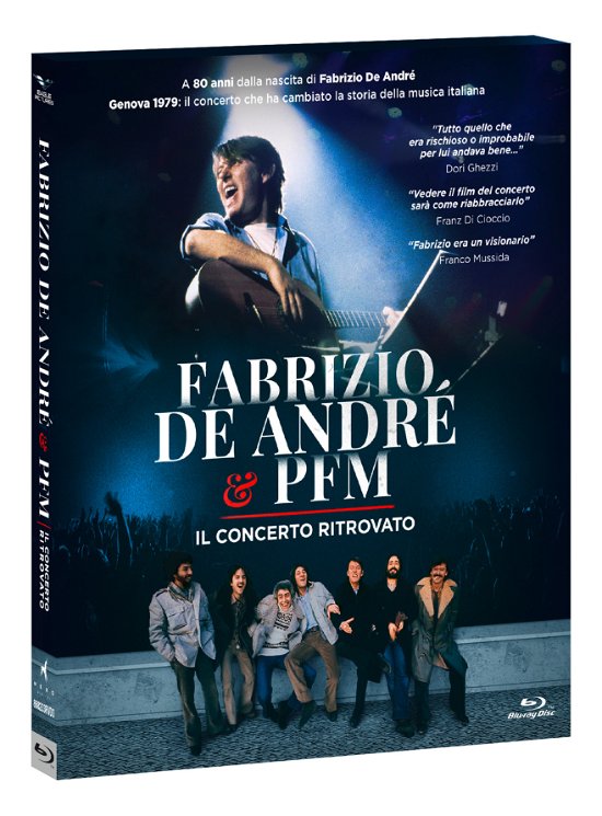 Cover for De André Fabrizio · Il Concerto Ritrovato (Blu-ray) (2020)