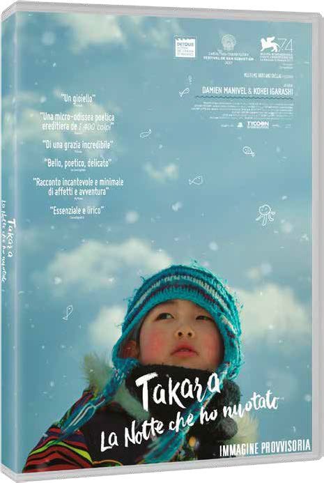 Cover for Takara · La Notte Che Ho Nuotato (DVD)