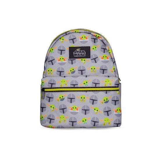 The Child Backpack Smaller Size Black (Zaino) - Star Wars: The Mandalorian - Produtos - DIFUZED - 8718526146332 - 