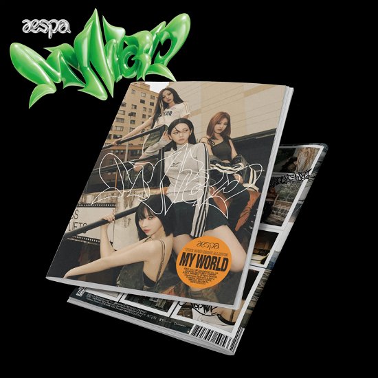 Cover for Aespa · My World (CD/Merch) [Tabloid edition] (2023)