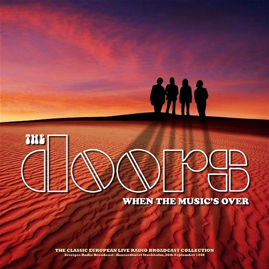 Cover for The Doors · Sveriges Radio Broadcast Konserthuset Stockholm 20th September 1968 (Violet Marble Vinyl) (LP) (2022)