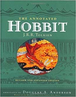 Cover for J. R. R. Tolkien · The Annotated Hobbit (Innbunden bok) [Revised 30th Anniversary edition] (2021)