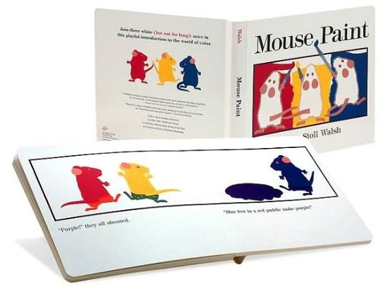 Cover for Walsh Ellen Stoll Walsh · Mouse Paint: Lap-Sized Board Book (Tavlebog) (2006)
