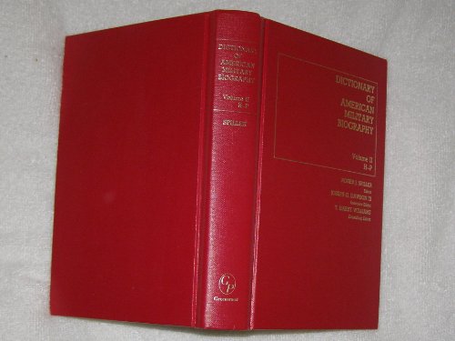 Cover for Dawson, Joseph G., III · Dictionary of American Military Biography [3 volumes] (Hardcover Book) (1984)