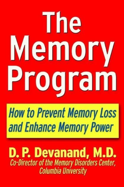 Cover for D P Devanand · The Memory Program (Paperback Bog) (2001)