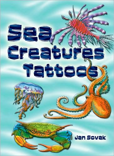 Cover for Jan Sovak · Sea Creatures Tattoos - Little Activity Books (MERCH) (2000)