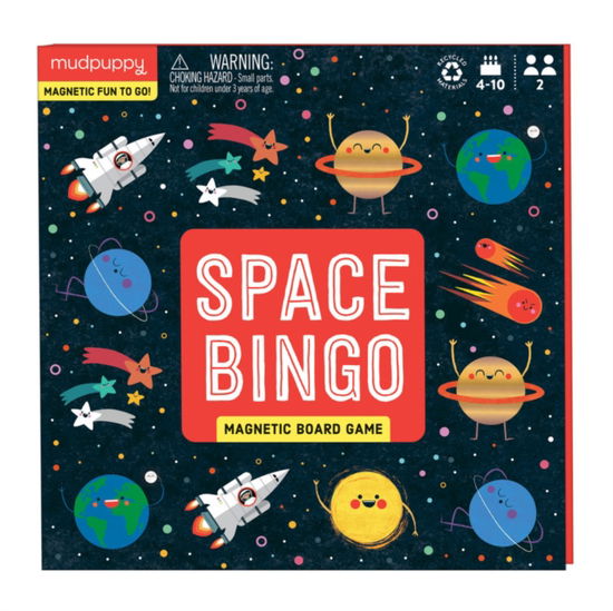 Space Bingo Magnetic Board Game - Mudpuppy - Board game - Galison - 9780735377332 - January 19, 2023