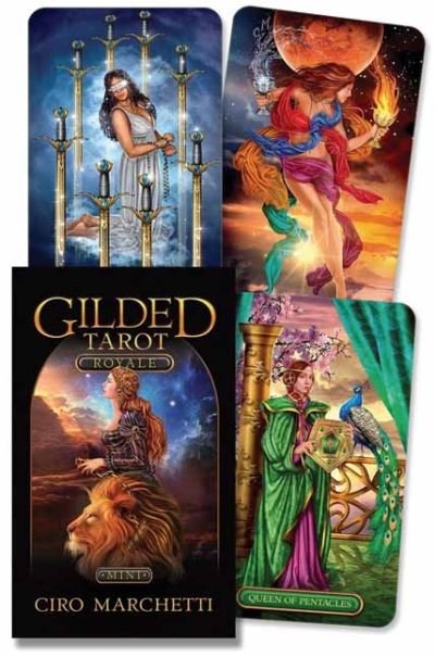 Gilded Tarot Royale Mini - Ciro Marchetti - Livres - Llewellyn Publications,U.S. - 9780738769332 - 1 juin 2021