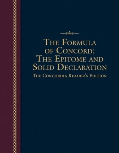 Cover for Concordia Publishing House · The Formula of Concord (Taschenbuch) (2021)