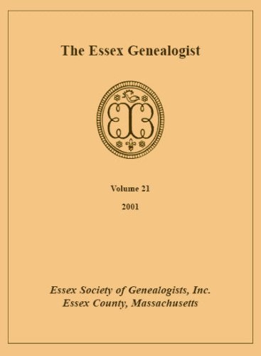 Cover for Inc Essex Society of Genealogists · The Essex Genealogist, Volume 21, 2001 (Paperback Bog) (2009)