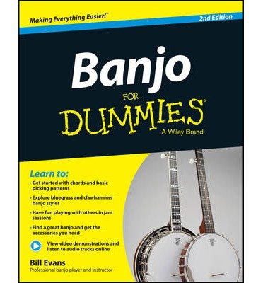 Cover for Evans · Banjo For Dummies (Buch) [2nd edition] (2014)